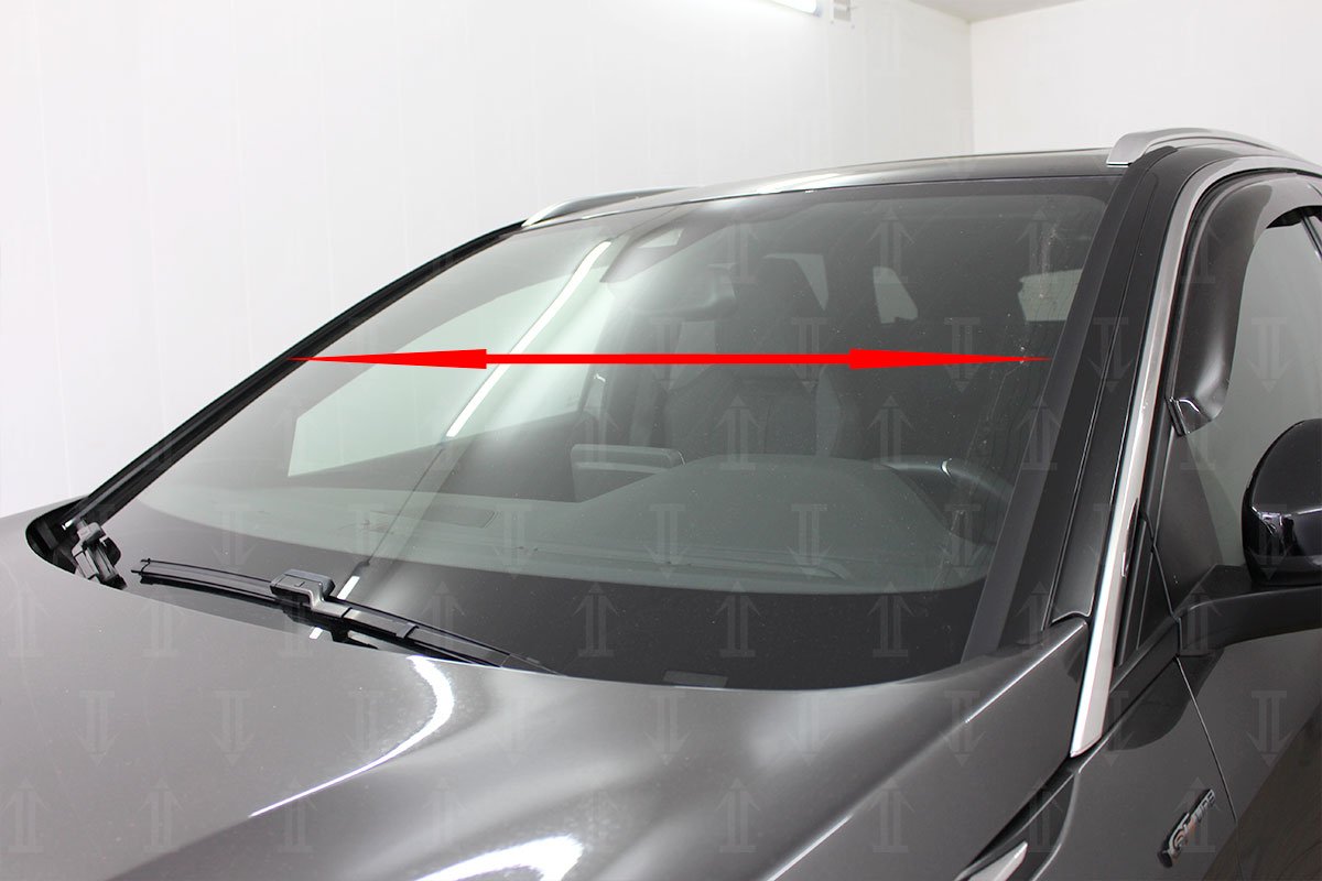 Дефлектор (водосток) лобового стекла для Peugeot 3008 II