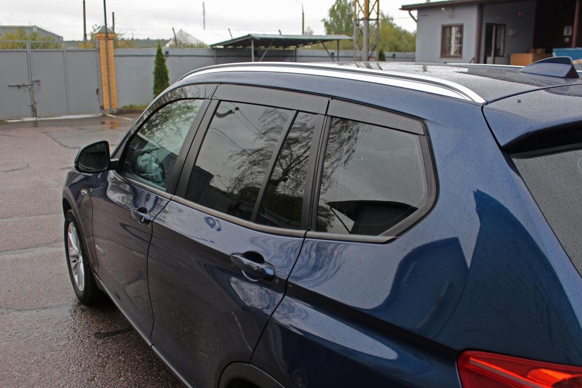 Дефлекторы окон 2D 6 шт для BMW X3 II (F25)