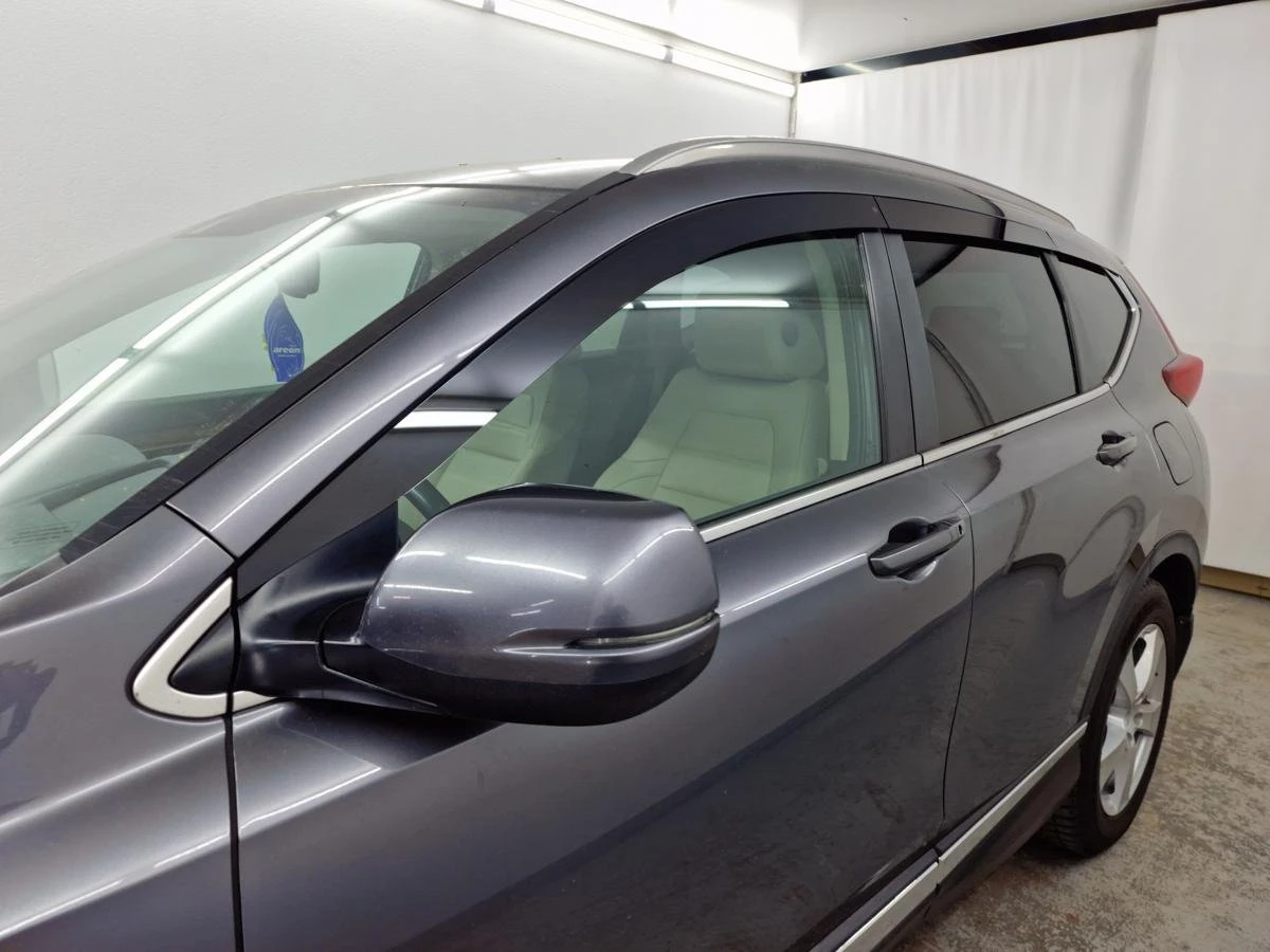 Дефлекторы окон 2D 6 шт. под наклоном для Honda CR-V V Рестайлинг