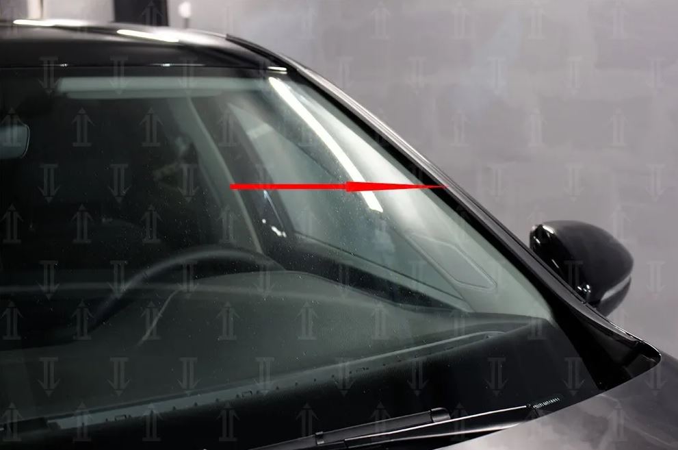 Дефлектор (водосток) лобового стекла для Volkswagen Jetta VII Рестайлинг