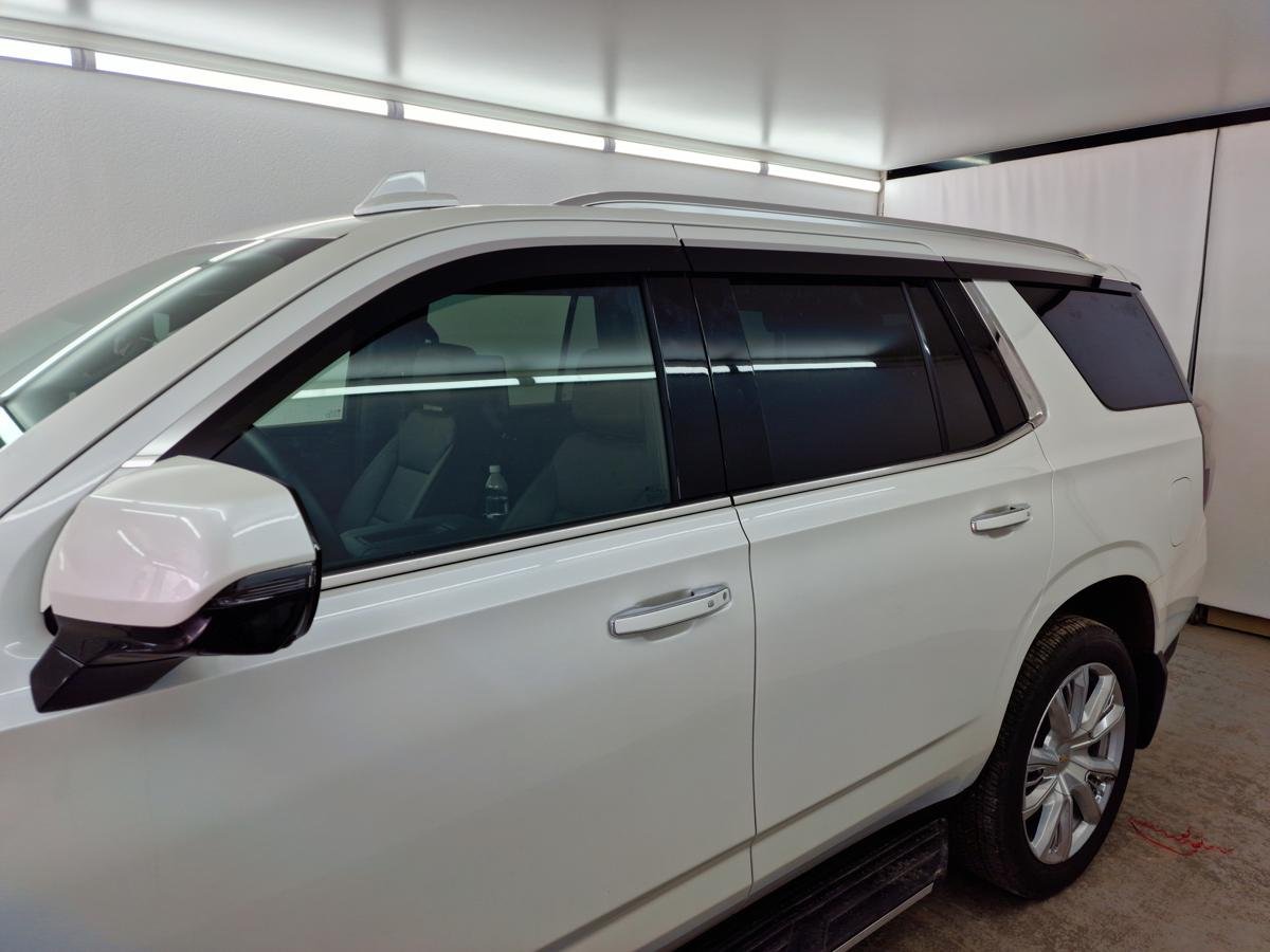 Дефлекторы окон 2D с хром накладками 6 шт. для Chevrolet Tahoe V