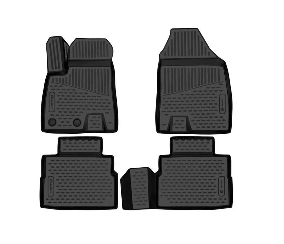 Коврики 3D в салон полиуретан 4 шт для Jetour Dashing Черный Element ELEMENT3DAN1048210k
