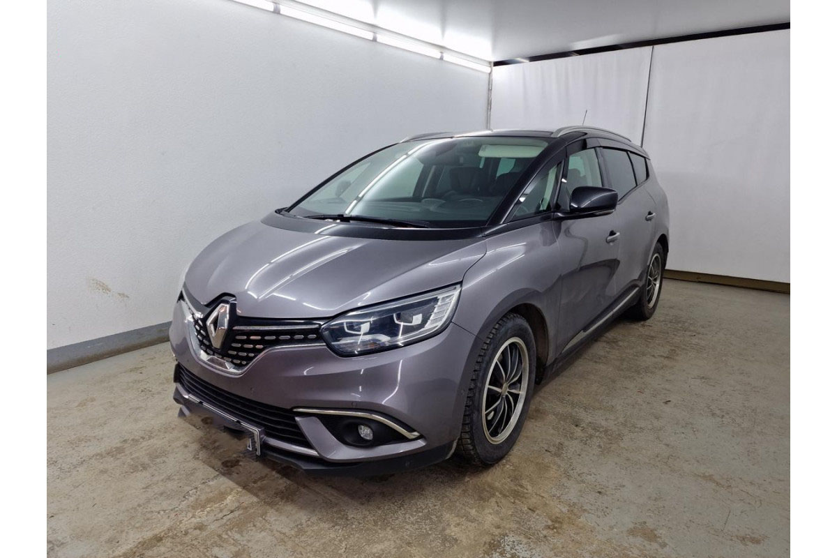 Дефлекторы окон 2D с хром накладками 10 шт. для Renault Grand Scenic III