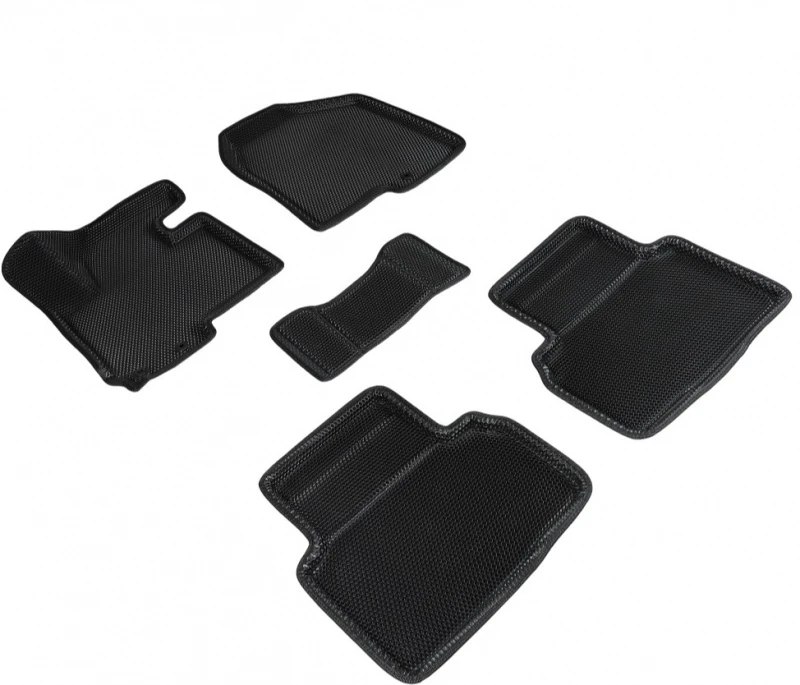 Коврики 3D EVA "СОТА" для Hyundai ix35 I Рестайлинг Черный Seintex 95401