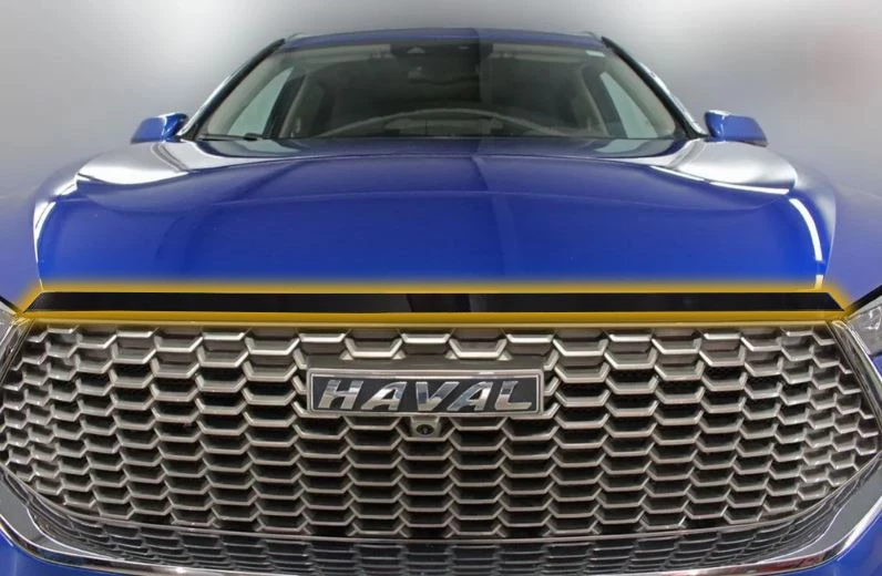 Накладка на капот для Haval F7 I