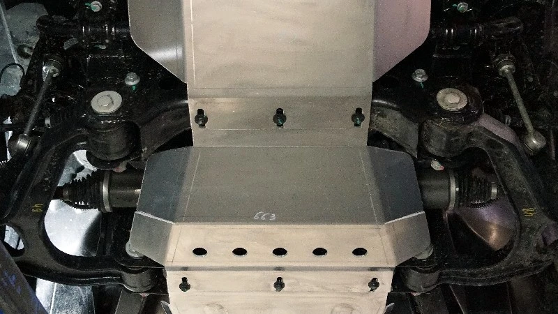 Защита картера для BAIC BJ40 II  ТСС ZKTCC00663