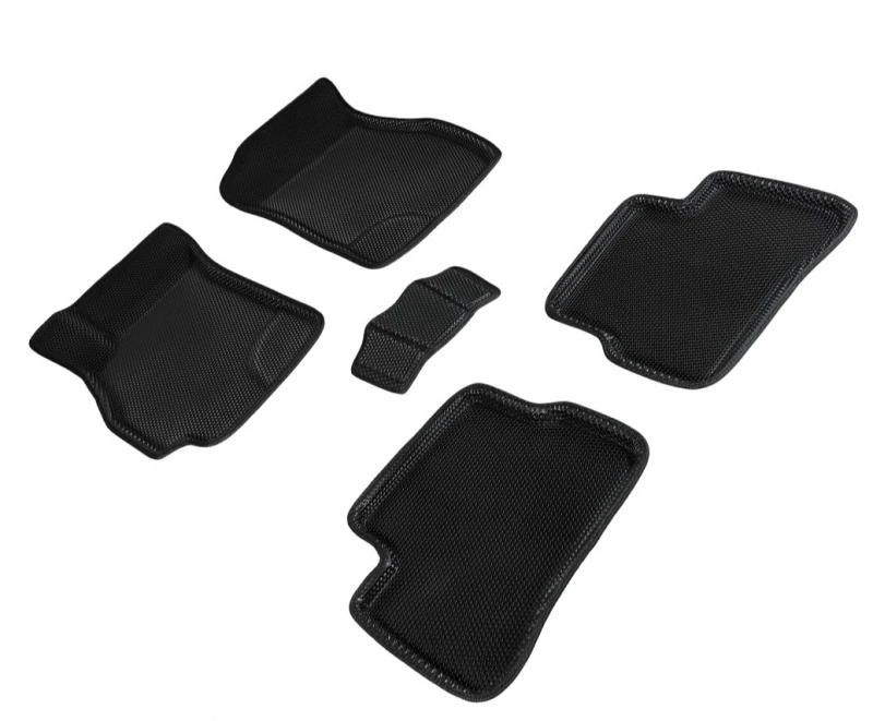 Коврики 3D EVA "СОТА" для Hyundai Accent II Черный Seintex 95399