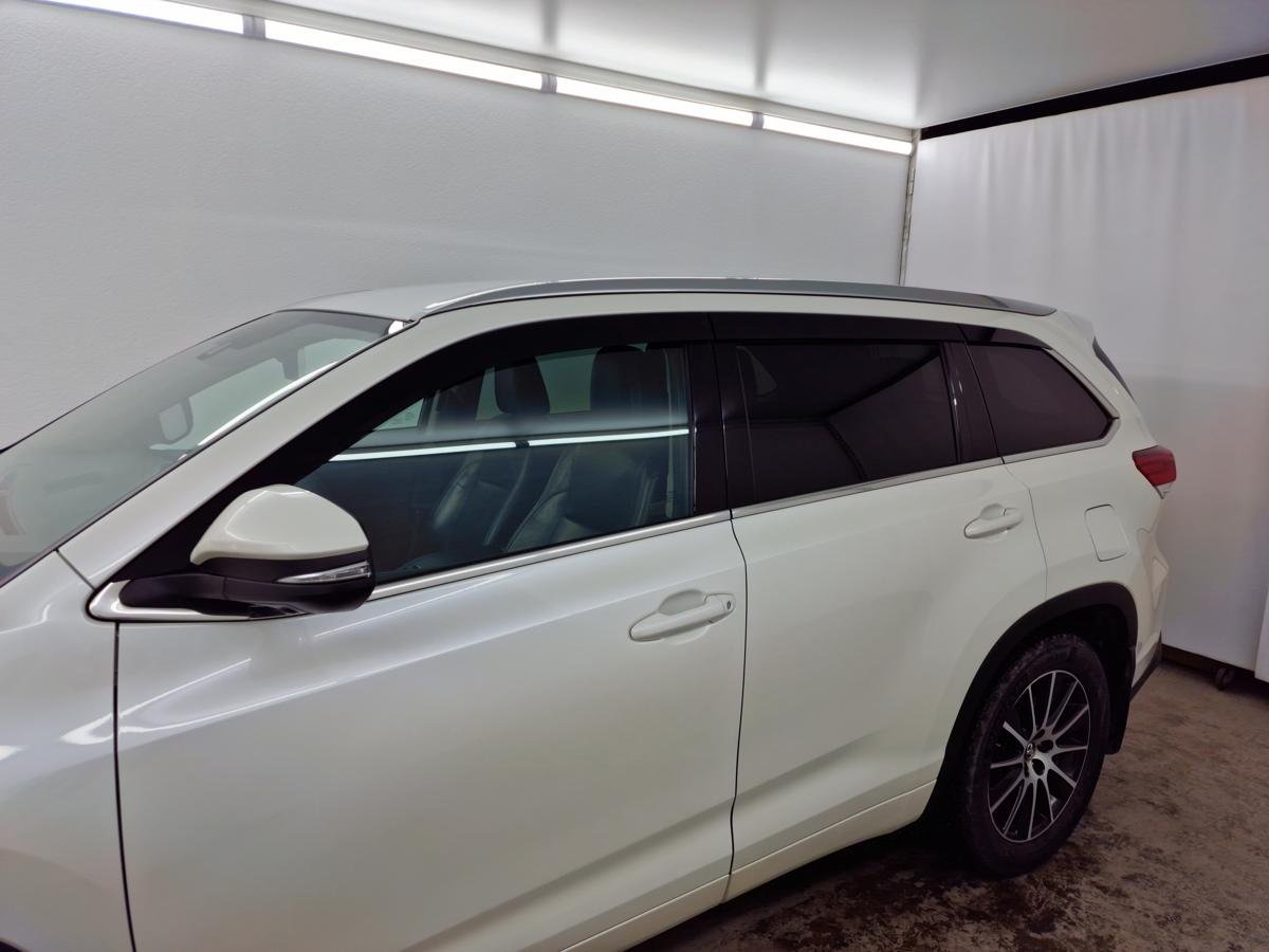 Дефлекторы окон 2D 6 шт. для Toyota Highlander III (U50) Рестайлинг