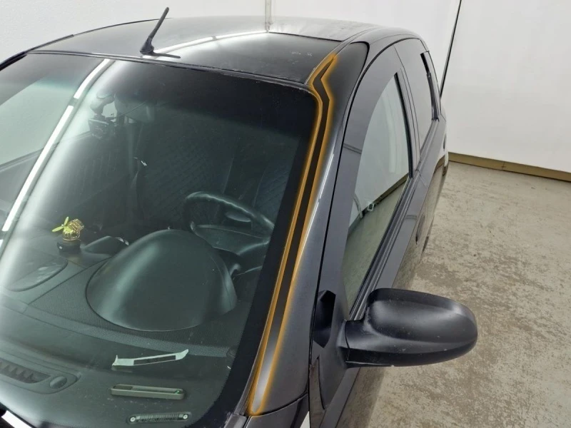Водосток лобового стекла Премиум для Chevrolet Aveo I Рестайлинг Черный Стрелка 11 VP.124
