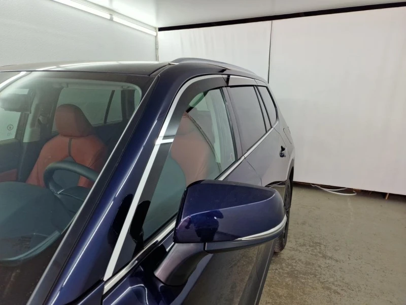 Дефлекторы окон 2D с хром накладками 6 шт. для Toyota Grand Highlander I Хром Стрелка 11 2D230-6C.S11