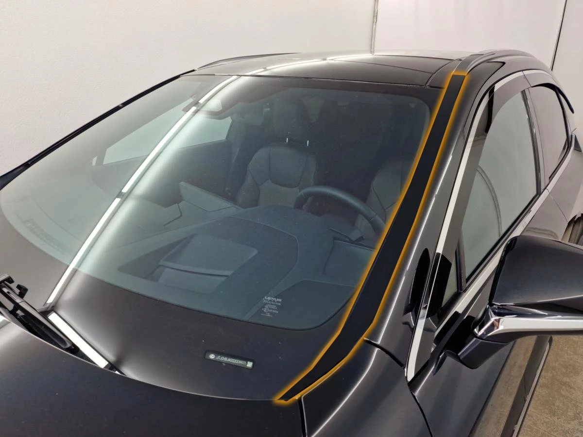 Водосток лобового стекла Премиум для Lexus RX IV Рестайлинг