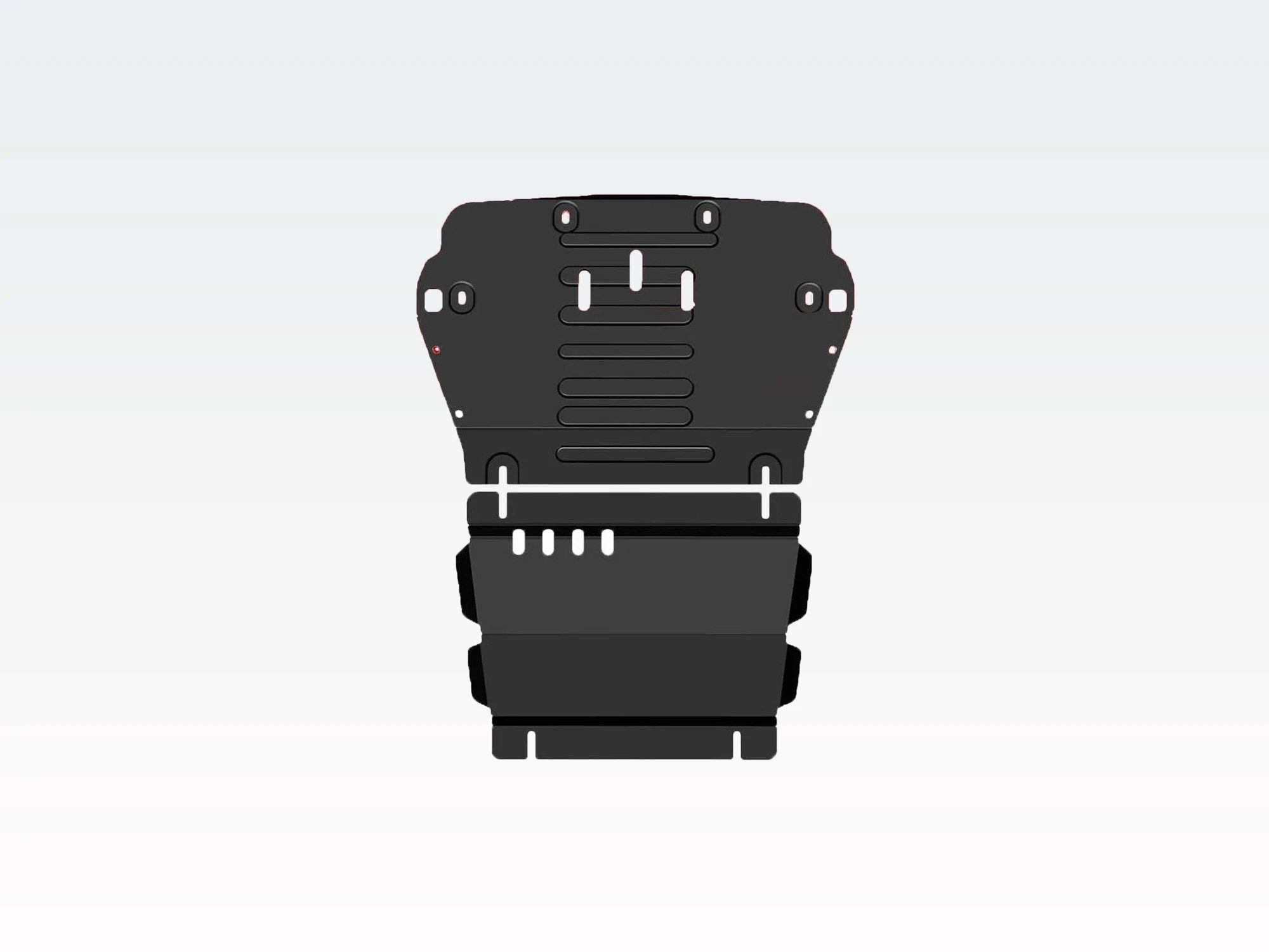 Защита картера и редуктора переднего моста (2 части) для JAC T9 I
