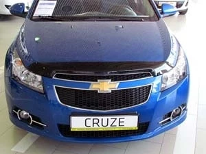Дефлектор капота темный для Chevrolet Cruze I Рестайлинг