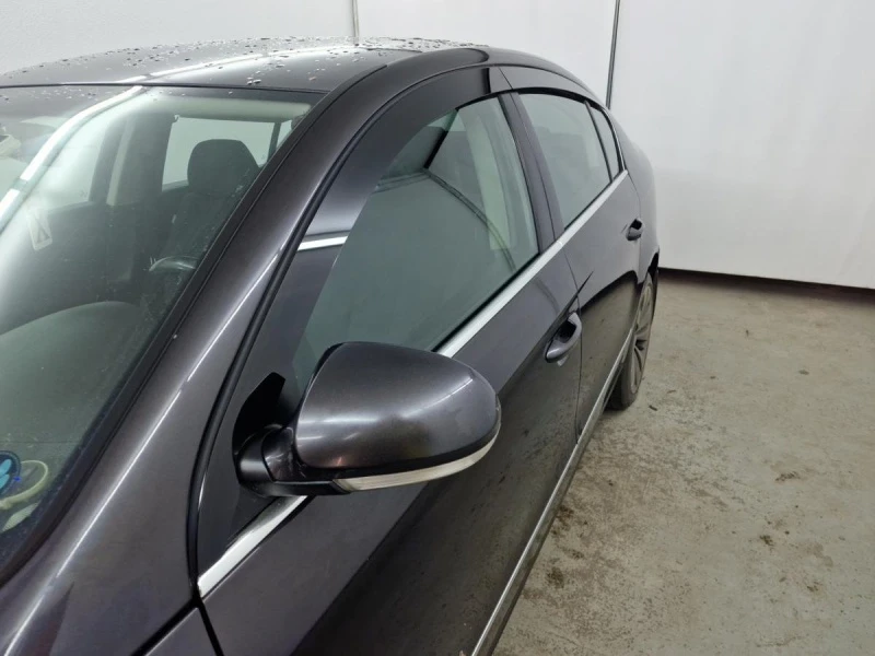 Дефлекторы окон 2D 4 шт для Volkswagen Passat B6 Черные Стрелка 11 2D026-4.S11