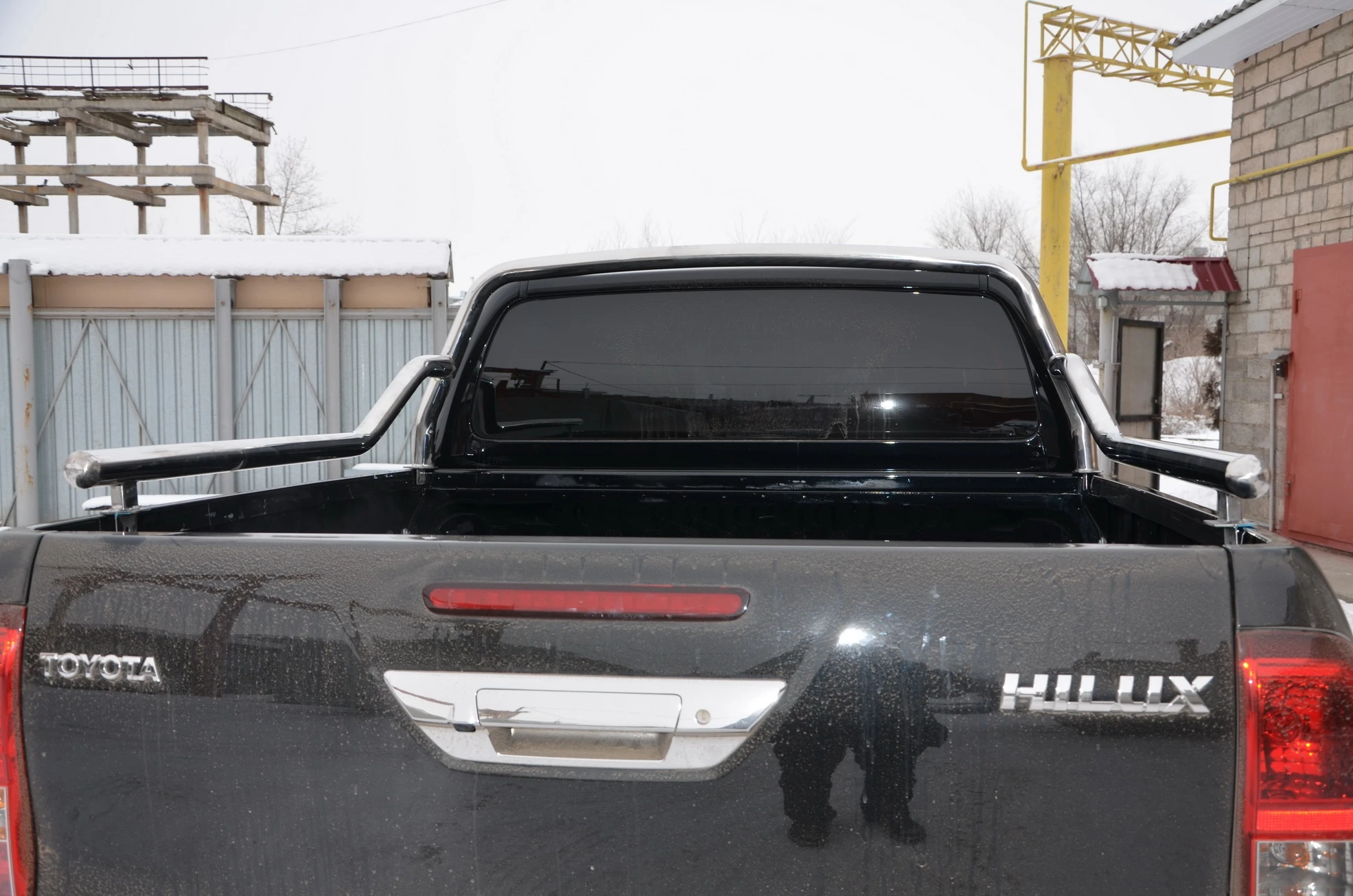 Защитные дуги d60/53 мм для Toyota Hilux VIII  Юко THL.15.90
