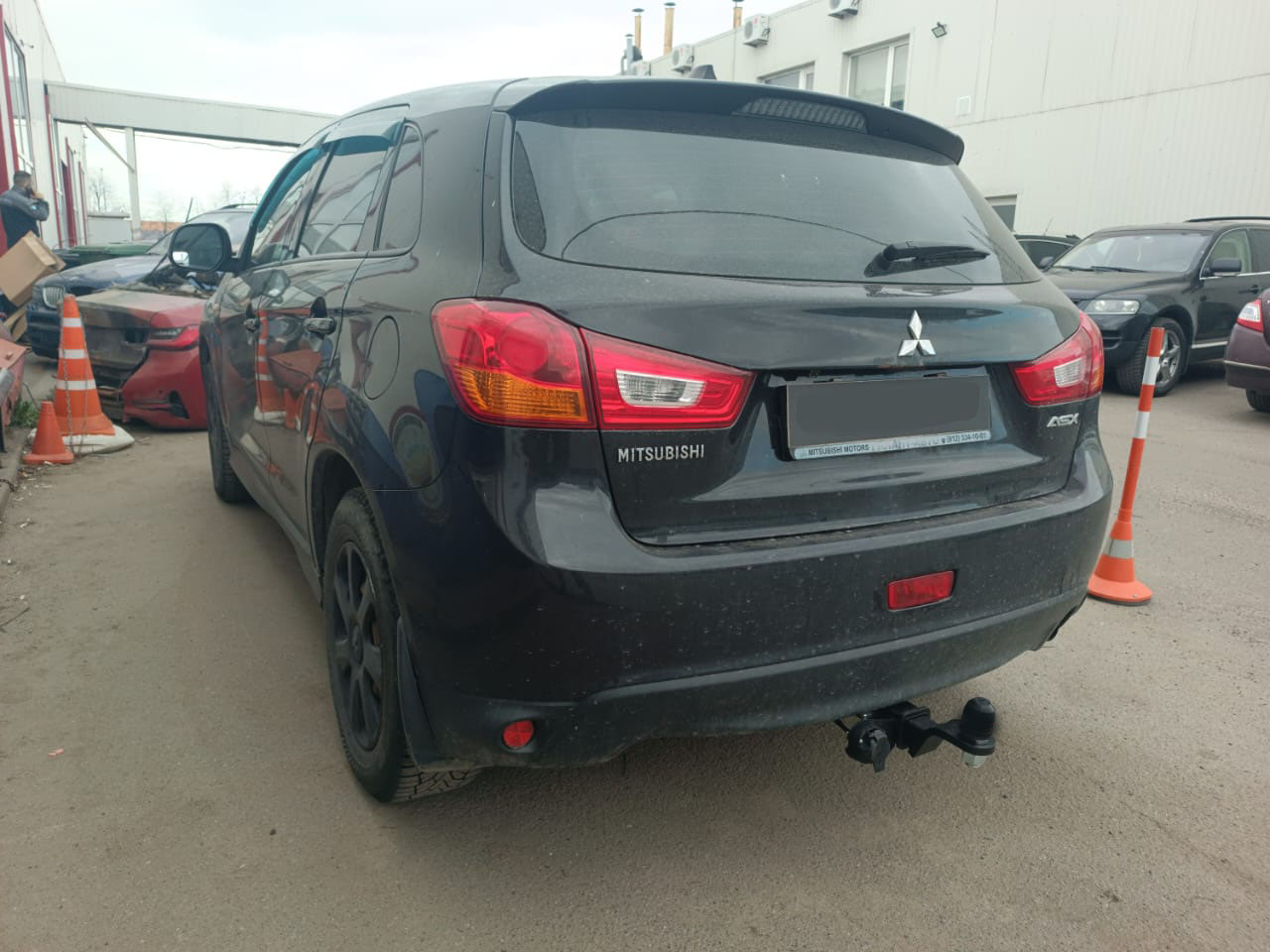 Фаркоп Pt group с типом шара E для Mitsubishi ASX I Рестайлинг 3