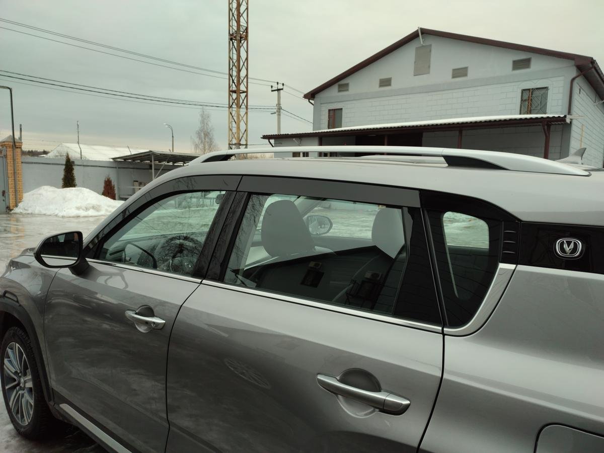 Дефлекторы окон 2D 6 шт для Changan CS35PLUS I Рестайлинг