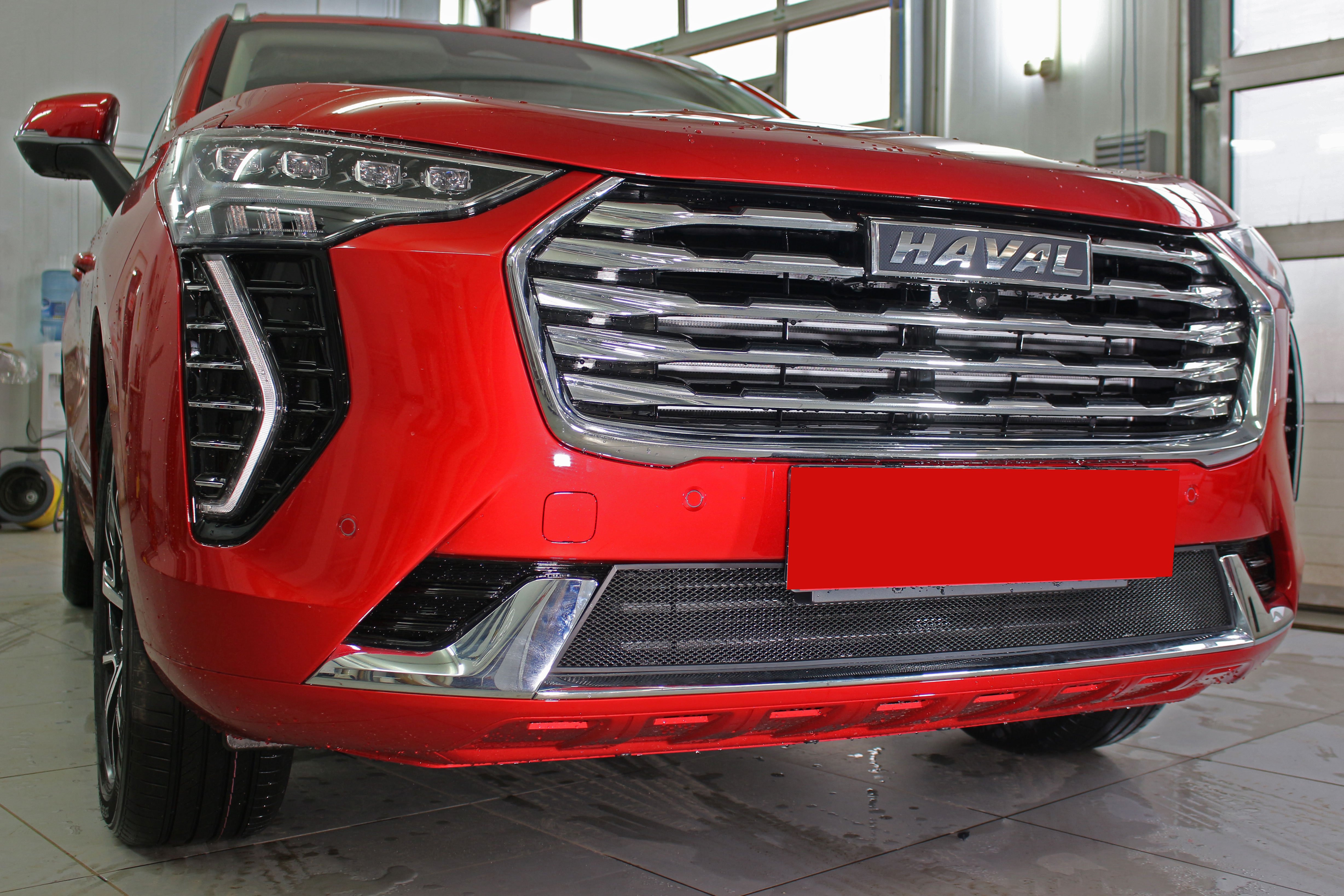 Защитная сетка радиатора низ для Haval Jolion I