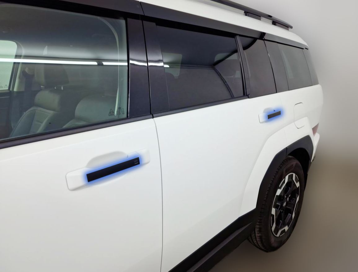 Набор декоров (ручки, логотипы, буквы, зеркала, решетка) для Hyundai Santa Fe V (MX5)