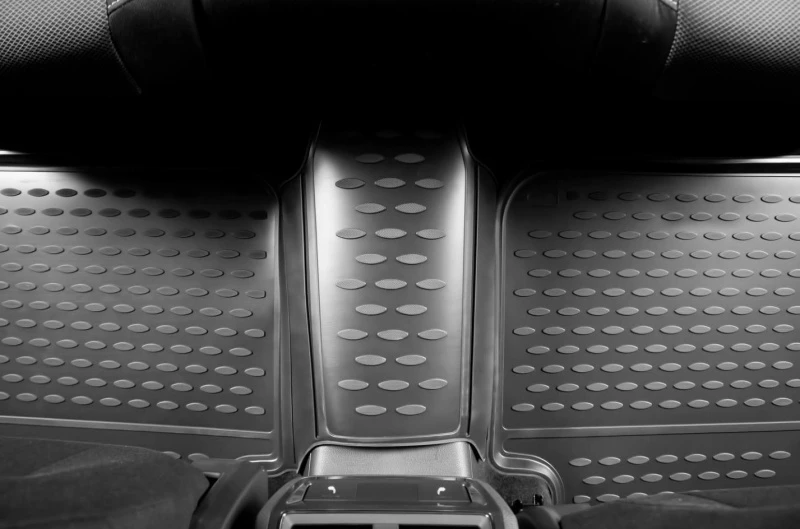 Коврики 3D в салон полиуретан 4шт (для кузова кроссвэн Prestige) для Kia Carnival IV Черный Element ELEMENT3DA66518210