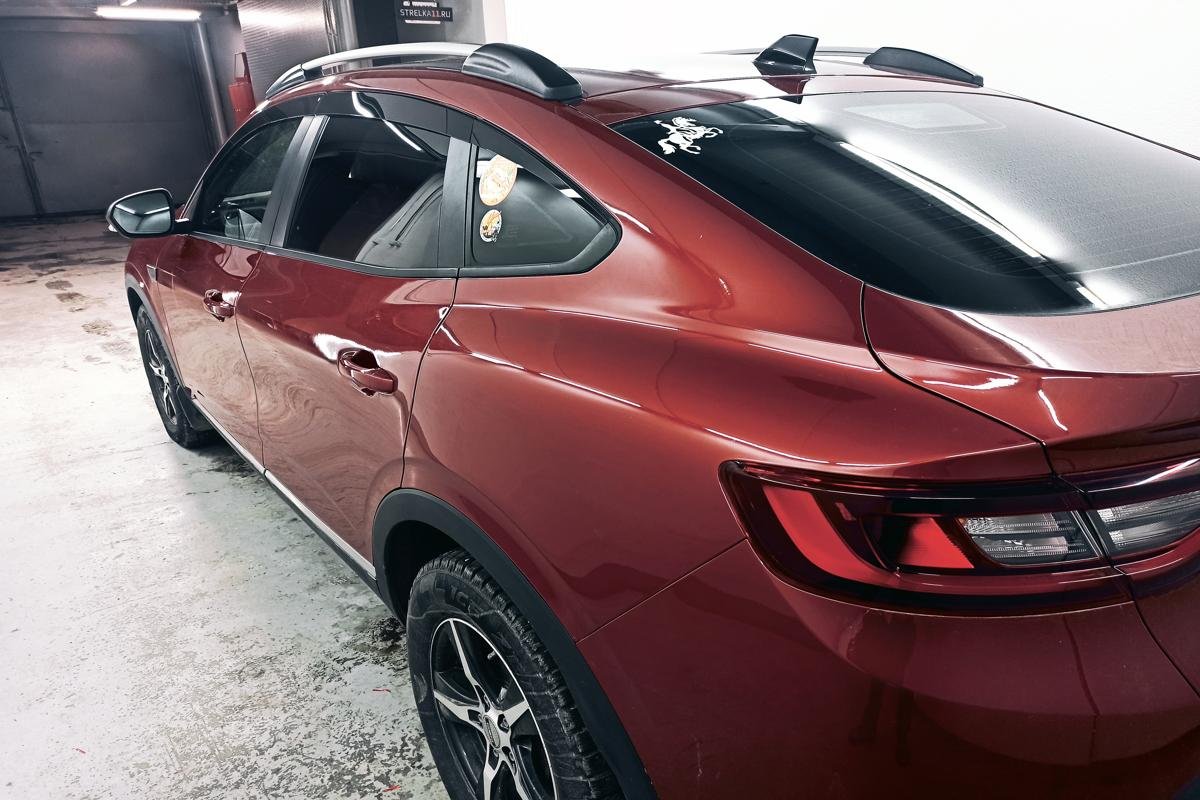 Дефлекторы окон 2D 6 шт для Renault Arkana I