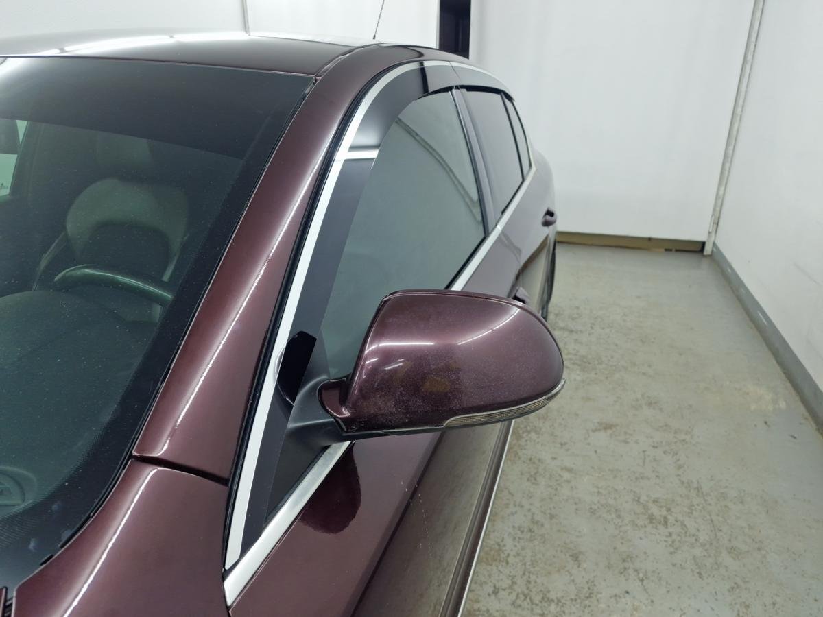 Дефлекторы окон с хром накладками 2D 6 шт (для кузова универсал) для Skoda Superb III Рестайлинг