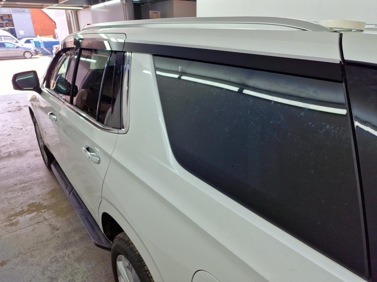 Дефлекторы окон 2D с хром накладками 6 шт. для Chevrolet Tahoe V