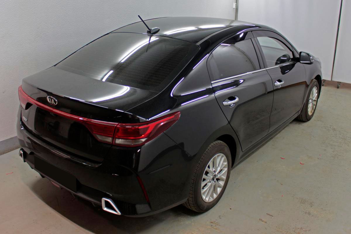 Дефлекторы окон 2D 6 шт для Kia Rio IV Рестайлинг