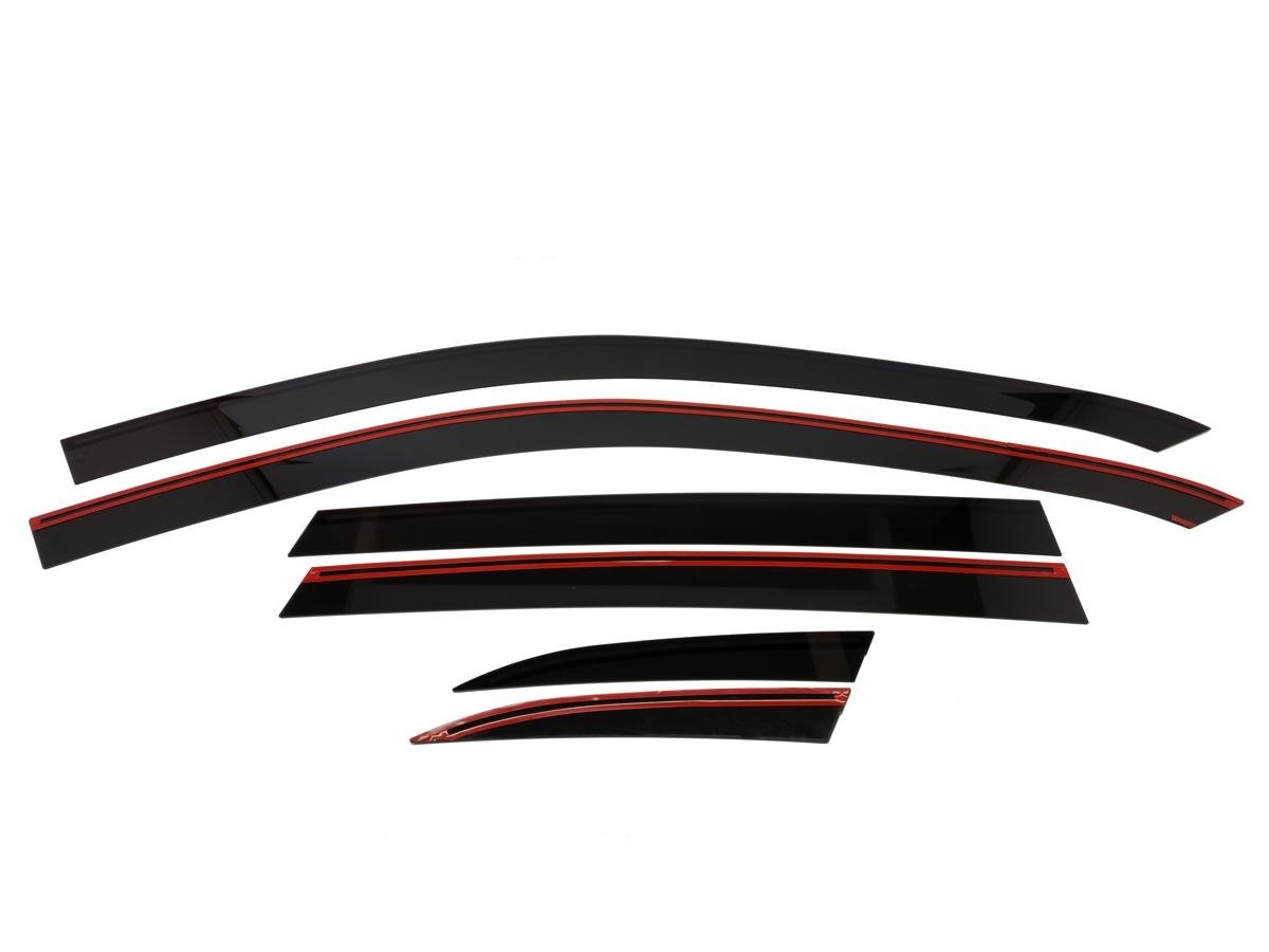 Дефлекторы окон 2D 6 шт для Haval H9 I Рестайлинг
