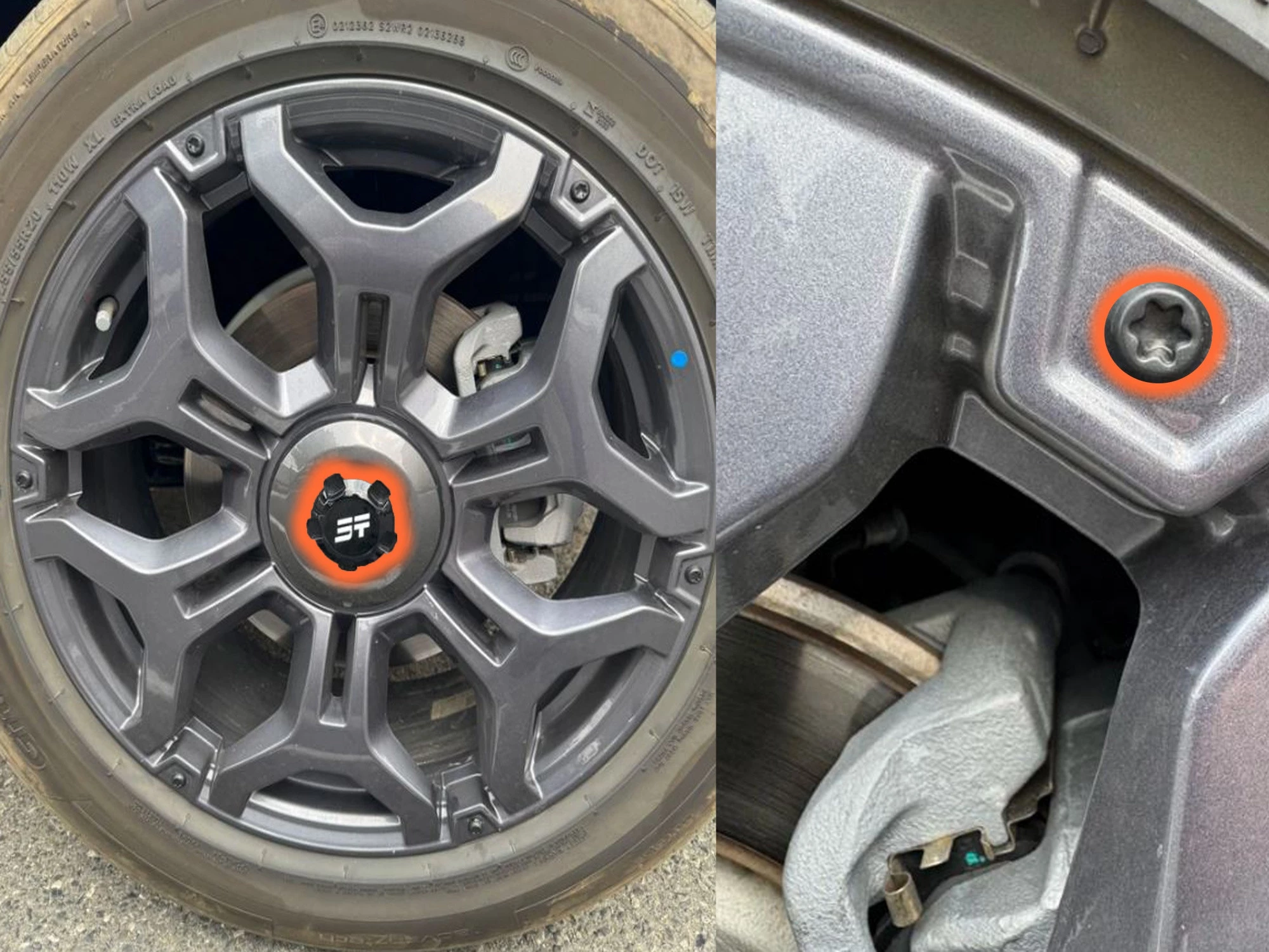 Колпачки и заглушки болтов для дисков для Jetour T2