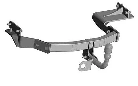 Фаркоп Oris c типом шара А для Hyundai Santa Fe IV Рестайлинг