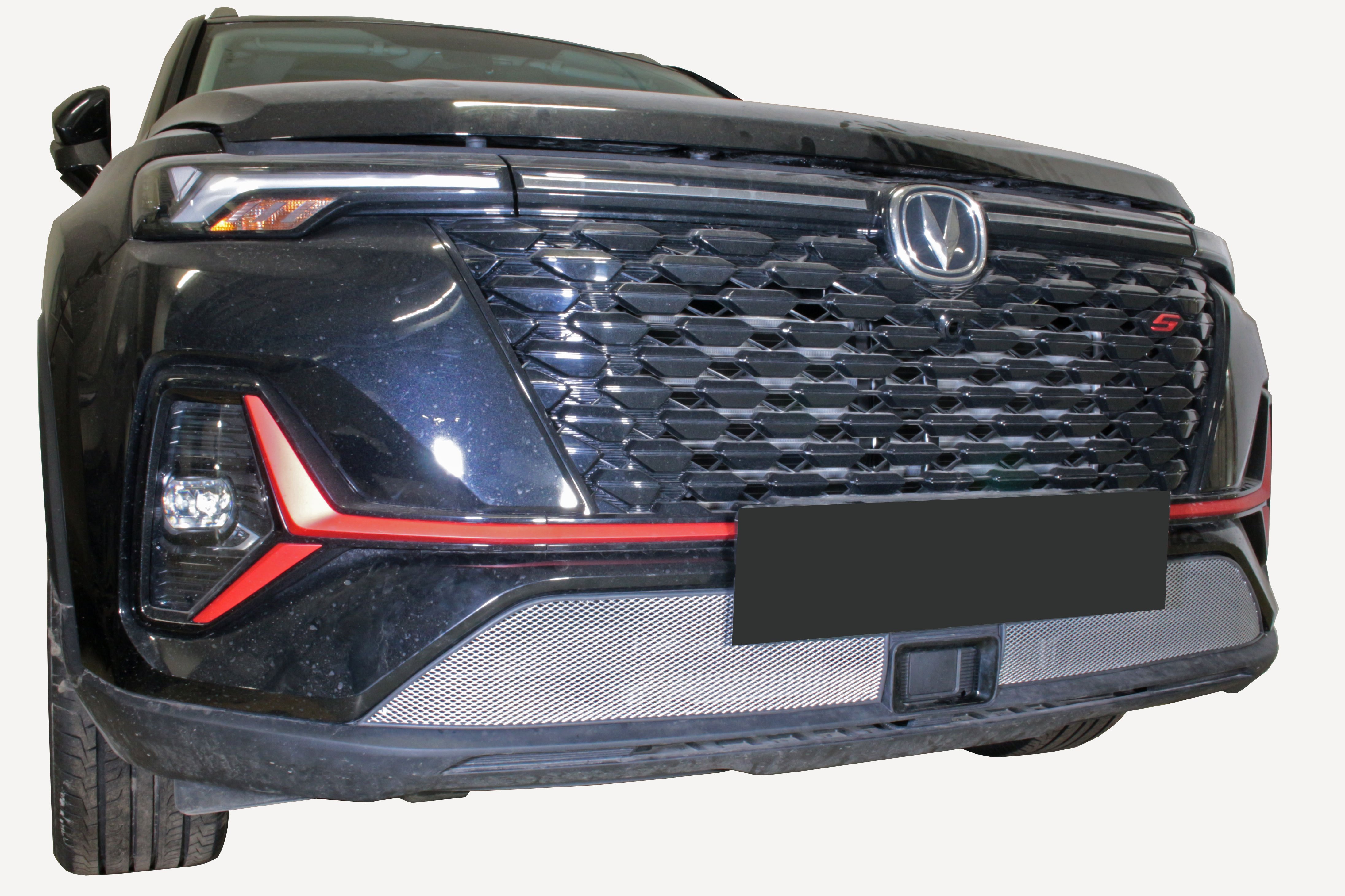 Защитная сетка радиатора низ 2 части для Changan CS35PLUS I Рестайлинг