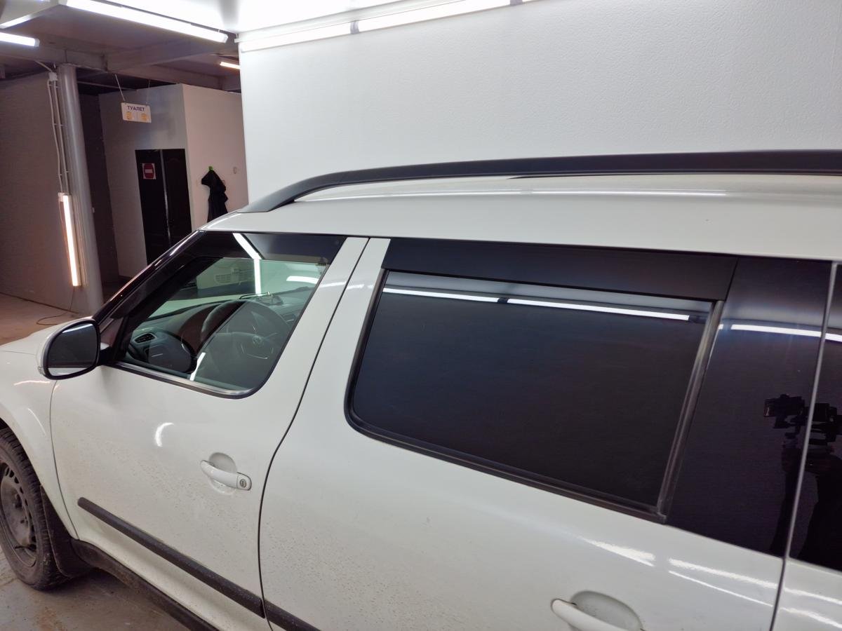 Дефлекторы окон 2D 4 шт для Skoda Yeti I