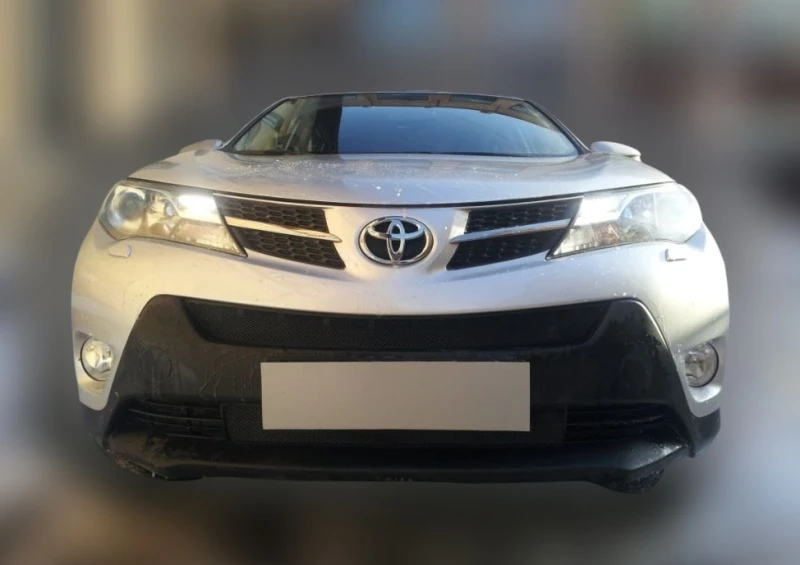 Комплект сеток black верх и низ для Toyota RAV4 IV (XA40) Черный Стрелка 11 TRAV13.top.black-TRAVS13.black