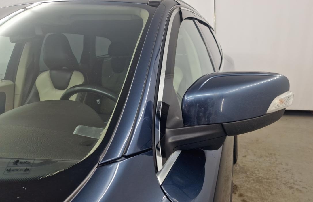 Дефлекторы окон с хром накладками 2D 6 шт для Volvo XC60 I