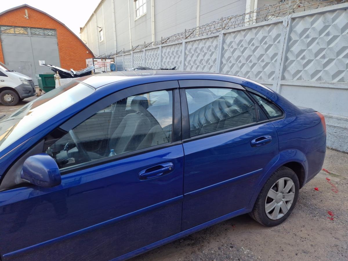 Дефлекторы окон 2D 6 шт. под наклоном для Chevrolet Lacetti I Рестайлинг