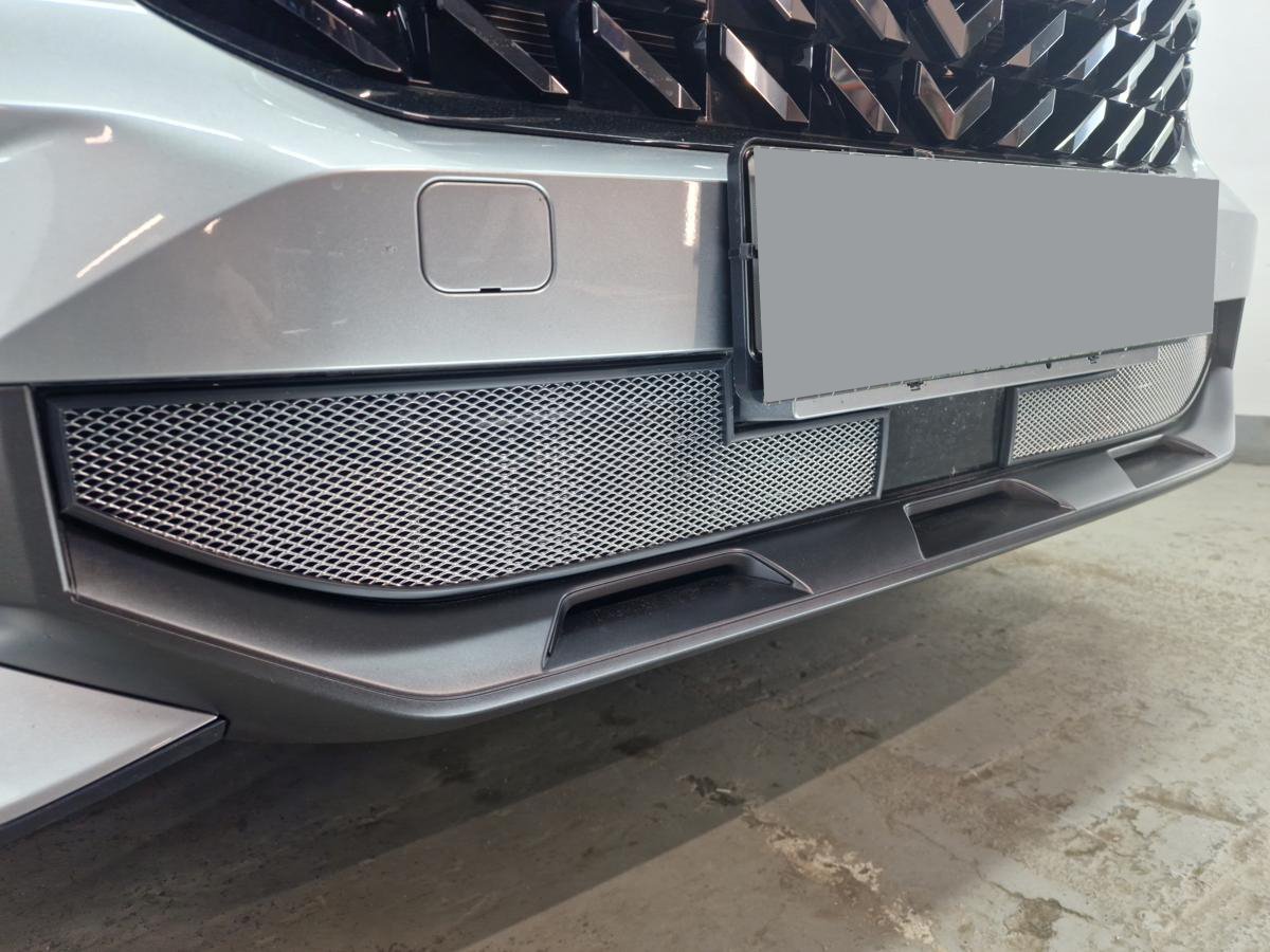 Защитная сетка радиатора низ 2 части, с датчиком ACC для GAC GS8 II