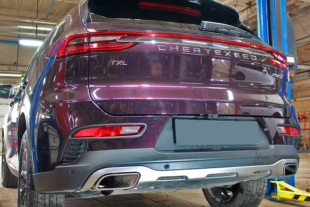 Защита камеры заднего вида для EXEED TXL I Рестайлинг 1