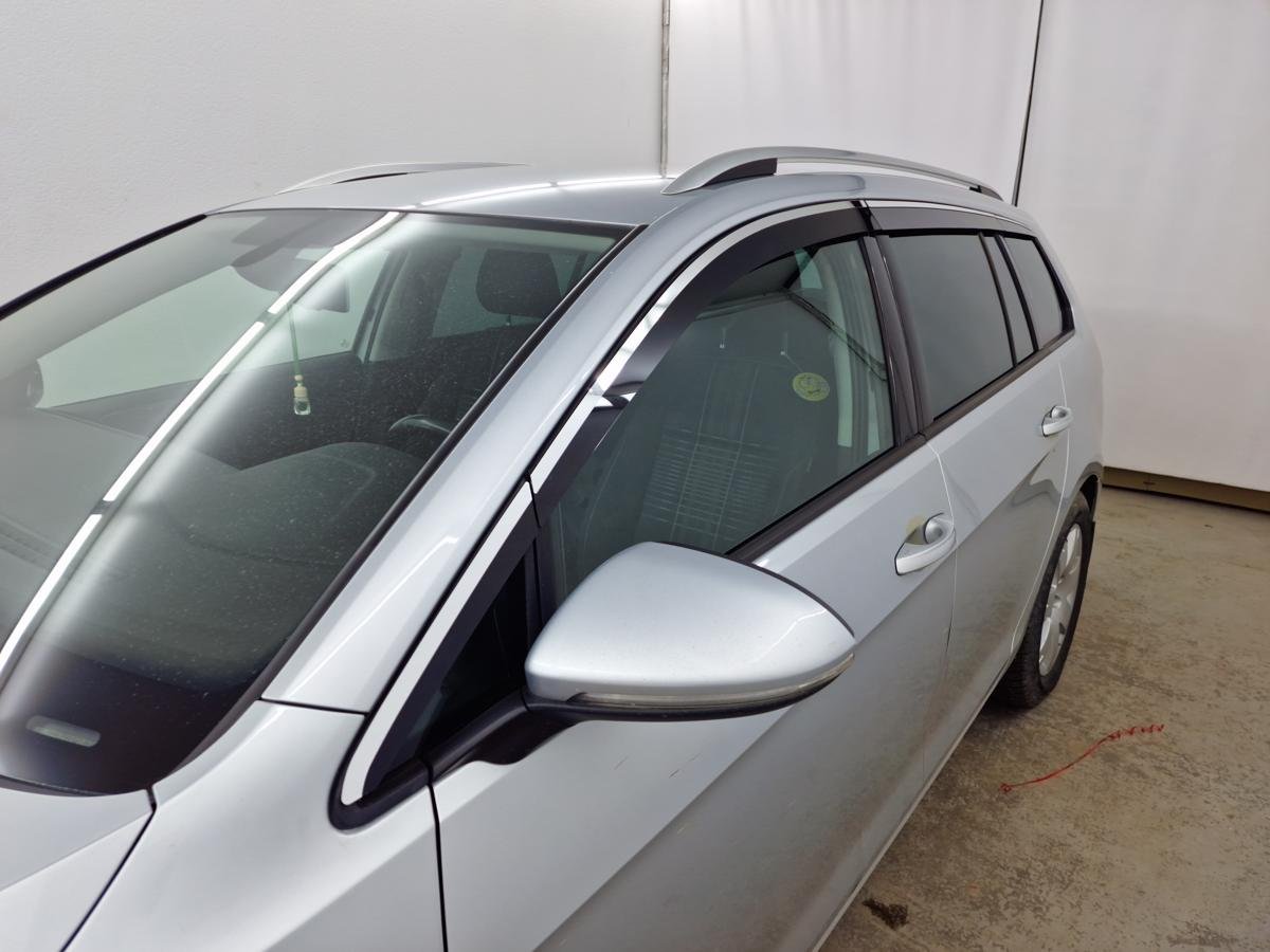 Дефлекторы окон 2D с хром накладками 8 шт. для Volkswagen Golf VII Рестайлинг