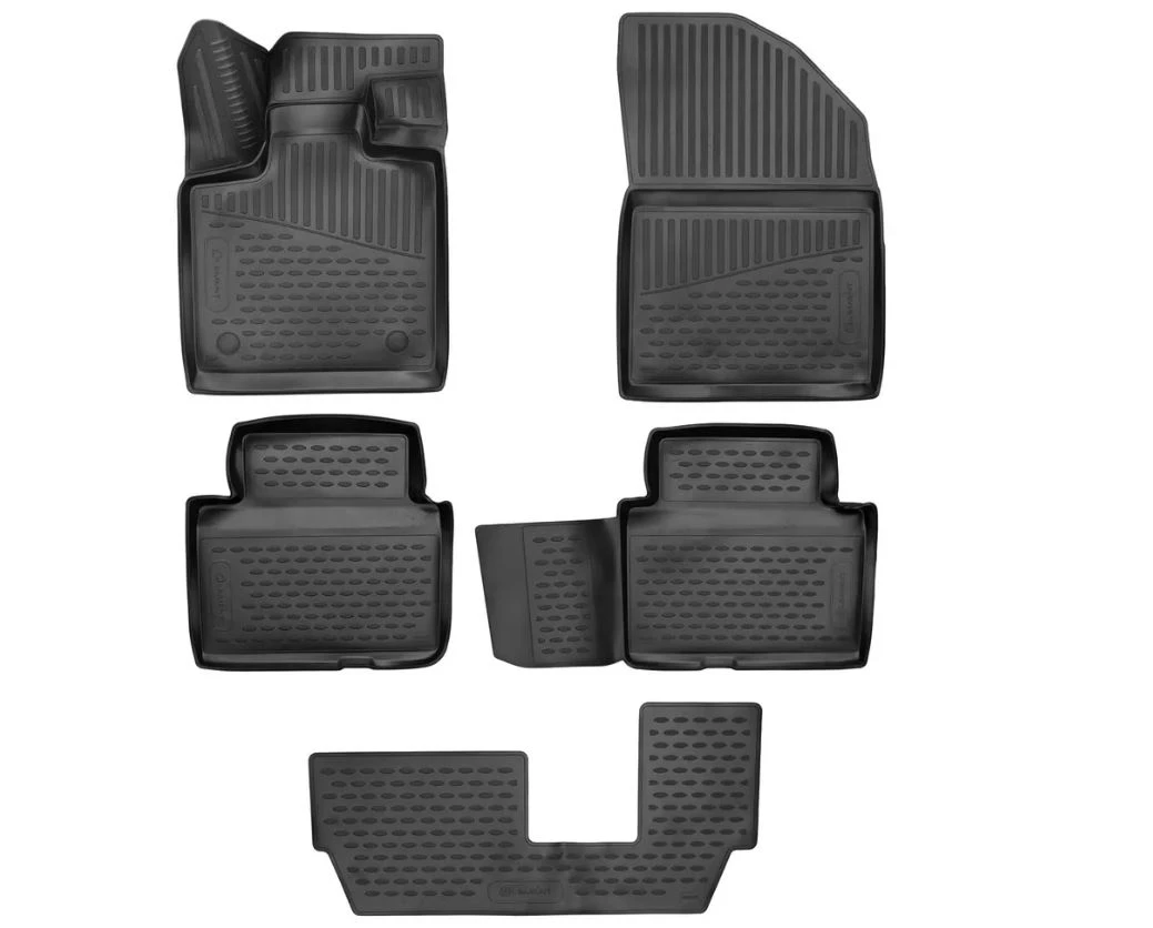 Коврики 3D в салон полиуретан 4 шт для EXEED VX I Рестайлинг Черный Element ELEMENT3DAN0020210k.B3R