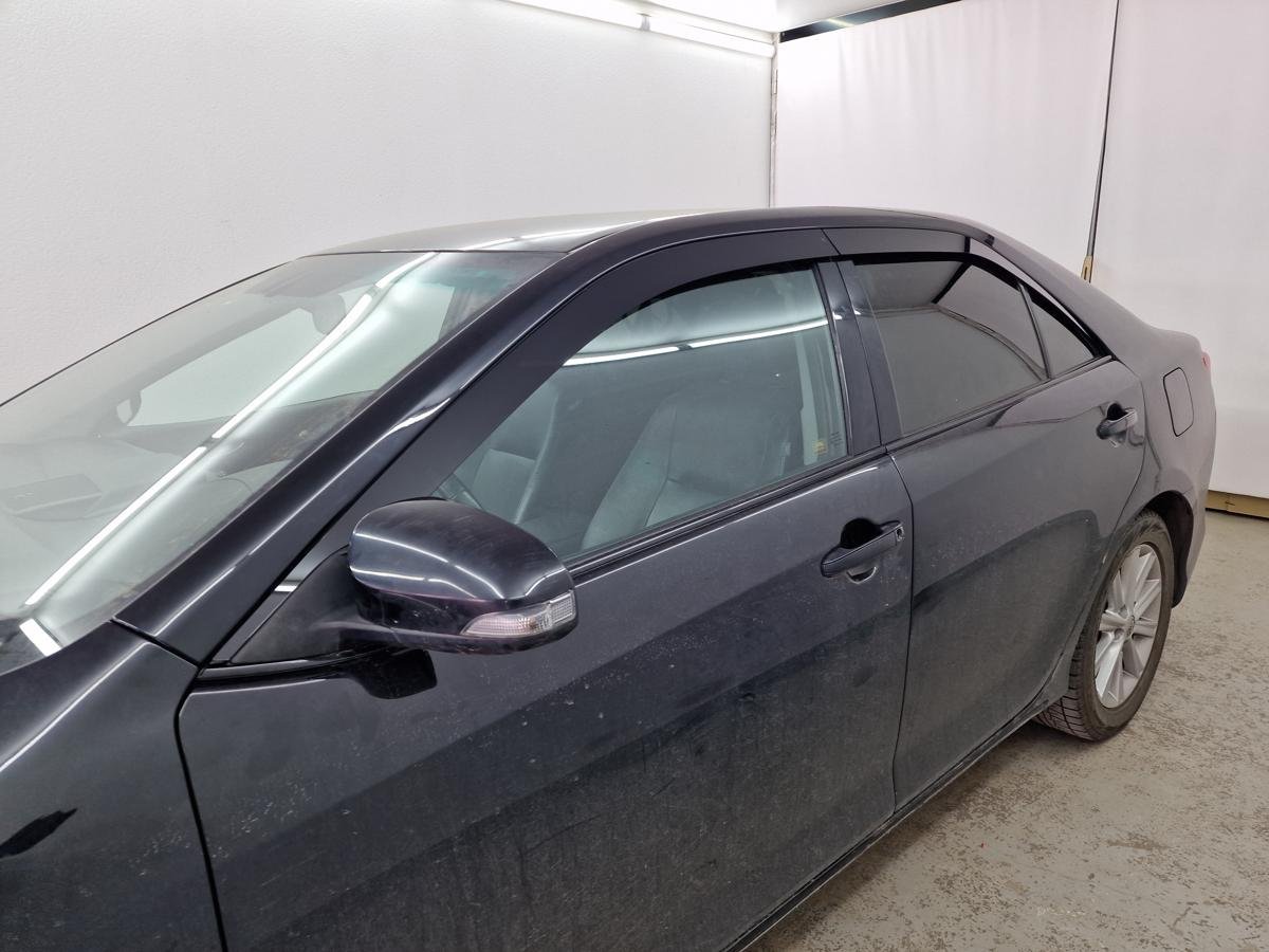 Дефлекторы окон 2D под наклоном 4 шт. для Toyota Camry VII (XV50)