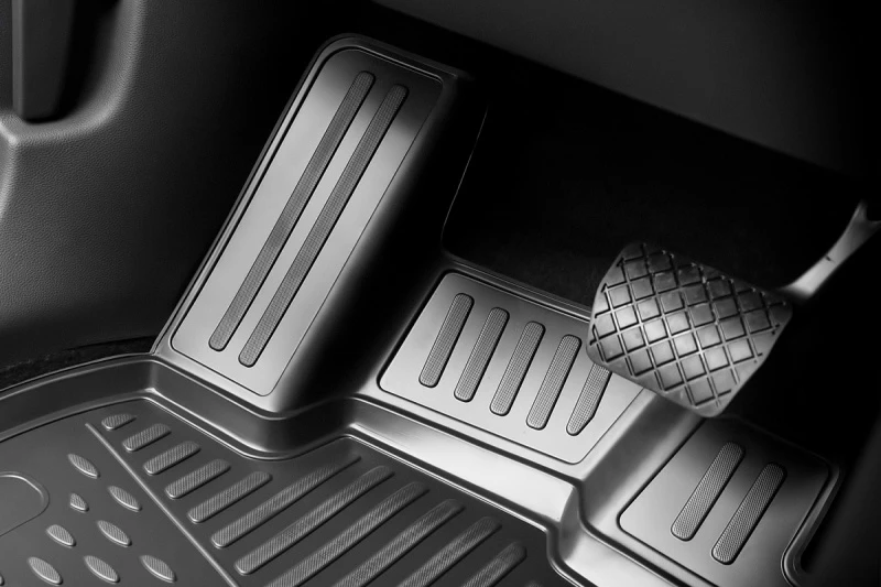 Коврики 3D в салон полиуретан 4шт для Hyundai Tucson III Черный FORMAT FORMAT.CARHYN00001