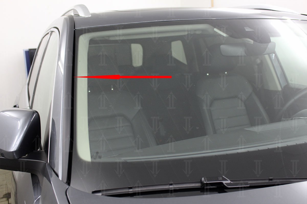 Дефлектор (водосток) лобового стекла для Volkswagen Teramont I Рестайлинг