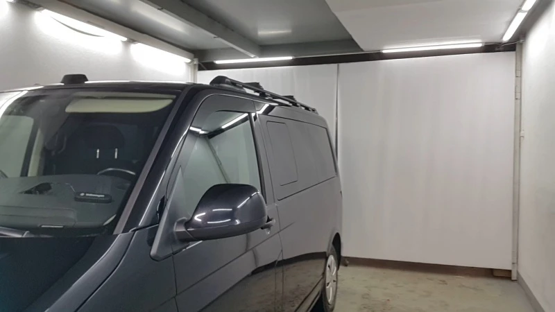 Дефлекторы окон 2D 6 шт для Volkswagen Transporter T6 Рестайлинг Черные Стрелка 11 2D062-6.S11