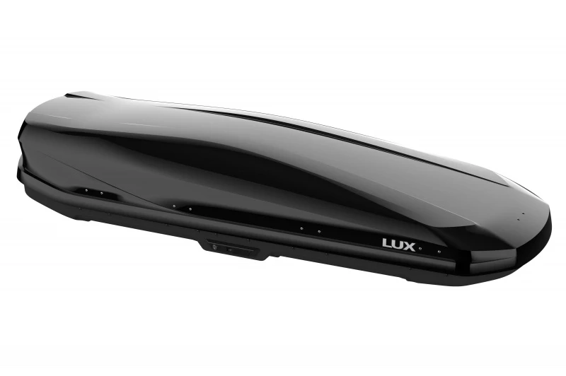 Автобокс LUX IRBIS 206 470L двустороннее открывание Черный глянцевый