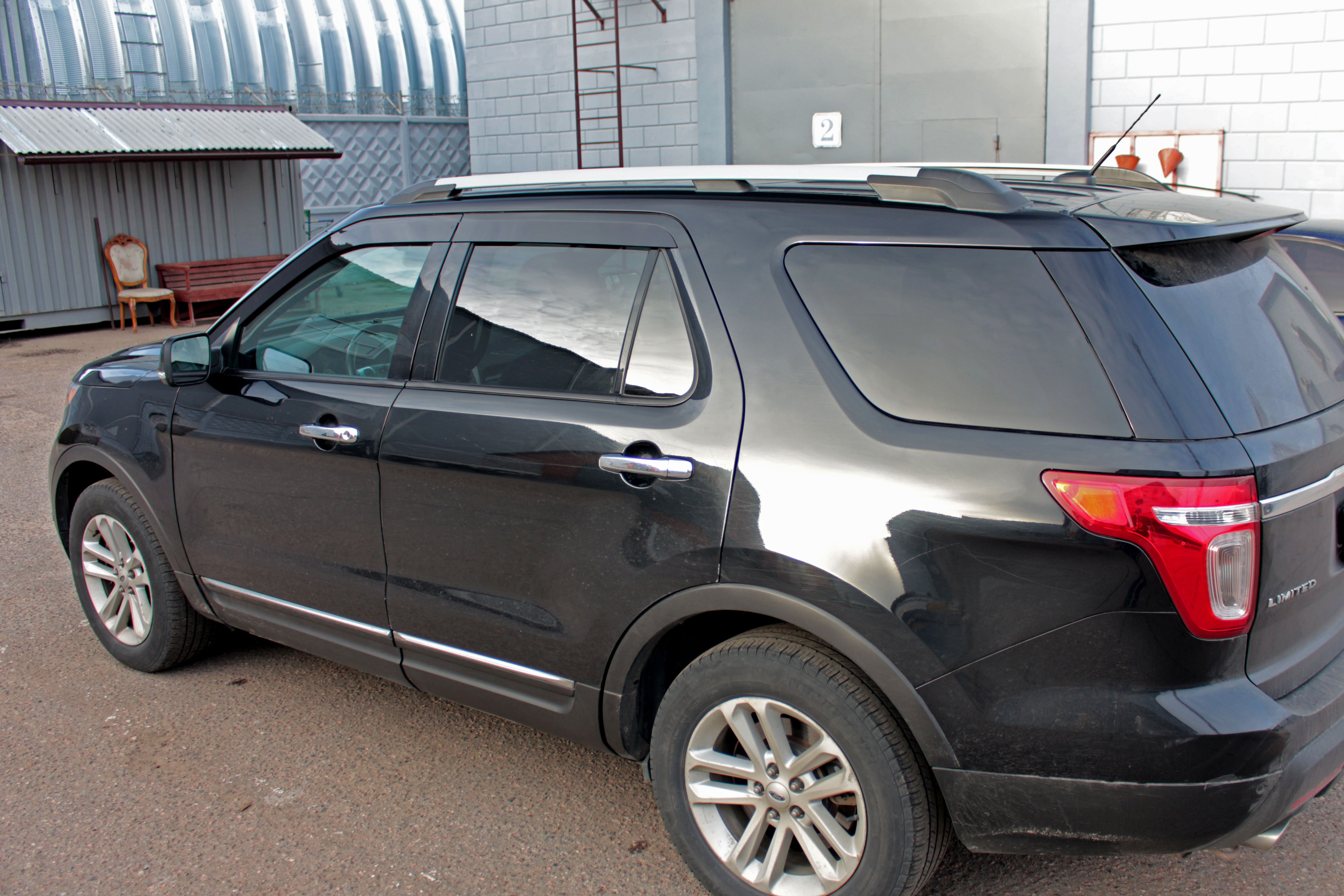 Дефлекторы окон 2D 4 шт для Ford Explorer V Рестайлинг