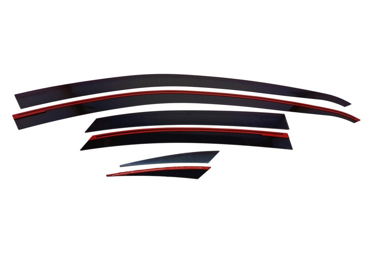 Дефлекторы окон 2D 6 шт для Kaiyi E5