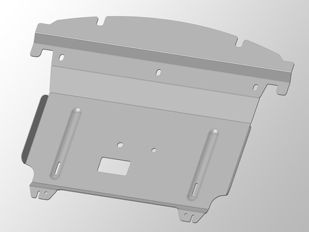Защита картера и КПП для Kia Sorento II Рестайлинг
