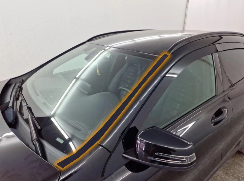 Водосток лобового стекла Премиум для Mercedes-Benz GLA I (X156)