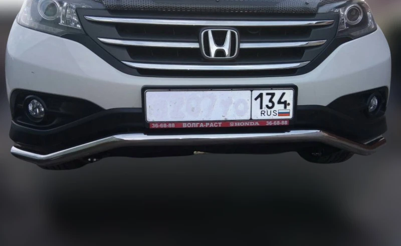 Защита переднего бампера d53 мм для Honda CR-V IV  Юко HCRV.12.02